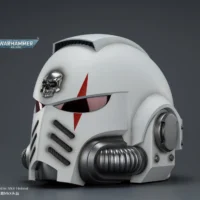 Action Figure - JOYTOY White Scars MkX Helmet 1 1 Life-Size Replica - Warhammer 40K rectangle image 2