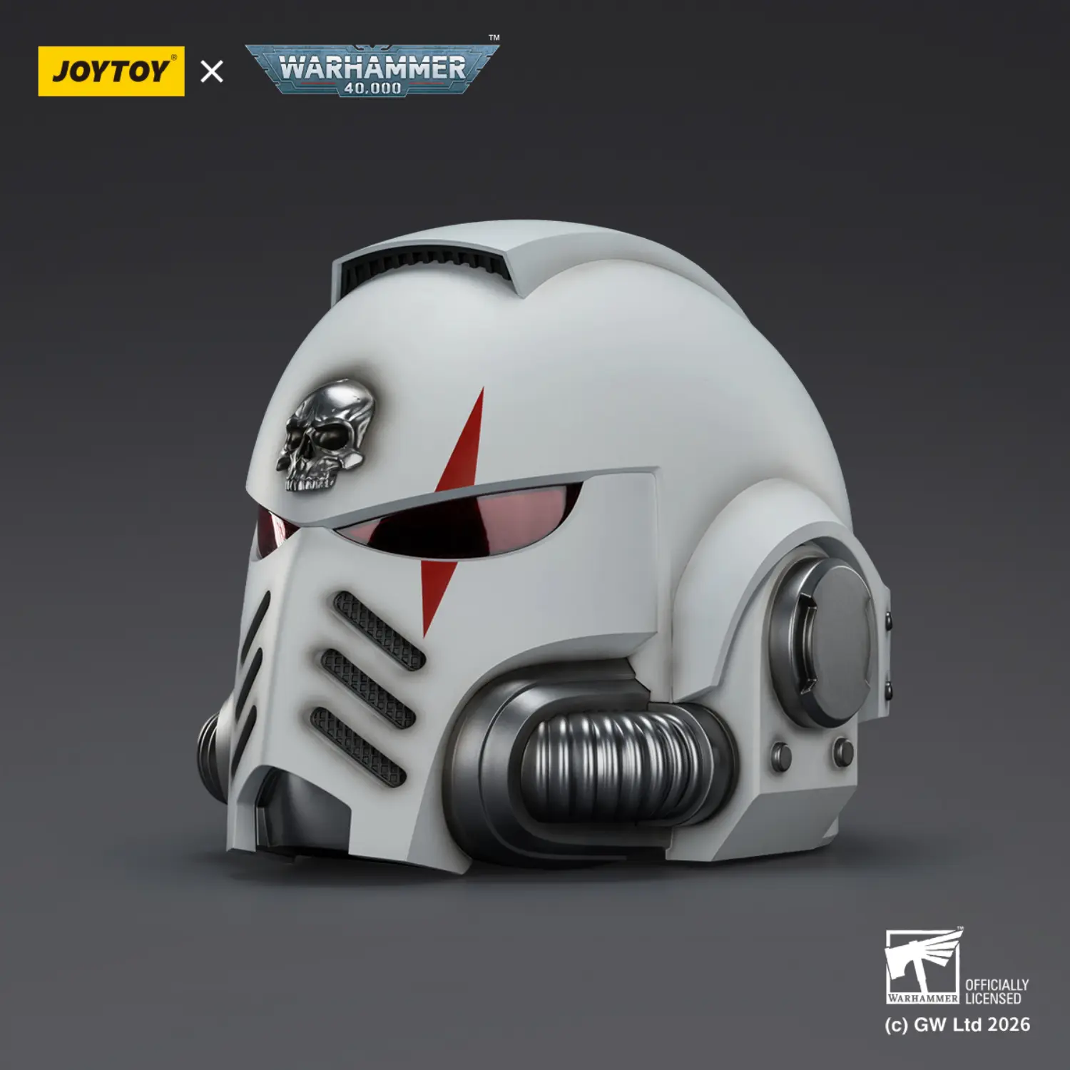 Action Figure - JOYTOY White Scars MkX Helmet 1 1 Life-Size Replica - Warhammer 40K
