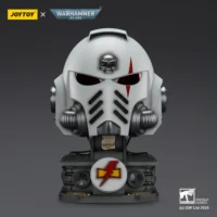 Action Figure - JOYTOY White Scars MkX Helmet & Display Stand 1 1 Life-Size Replica - Warhammer 40K 1 Action Figure - JOYTOY White Scars MkX Helmet & Display Stand 1 1 Life-Size Replica - Warhammer 40K 1
