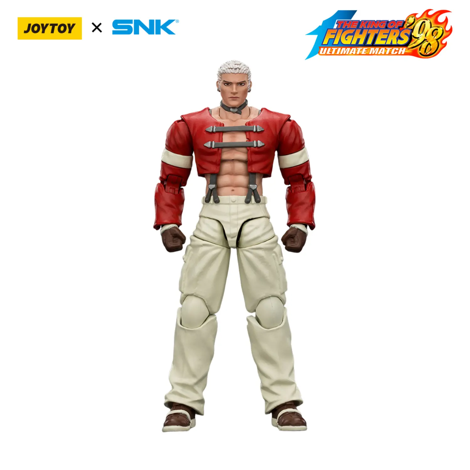 Action Figure - JOYTOY Yashiro Nanakase KOF _98 UM Orochi Team SNK 1 18 - The King of Fighters in white background 1