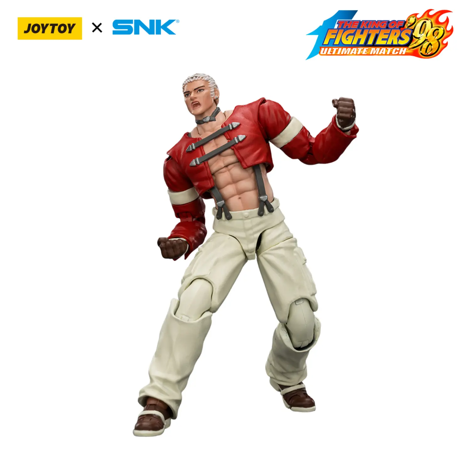 Action Figure - JOYTOY Yashiro Nanakase KOF _98 UM Orochi Team SNK 1 18 - The King of Fighters in white background 3