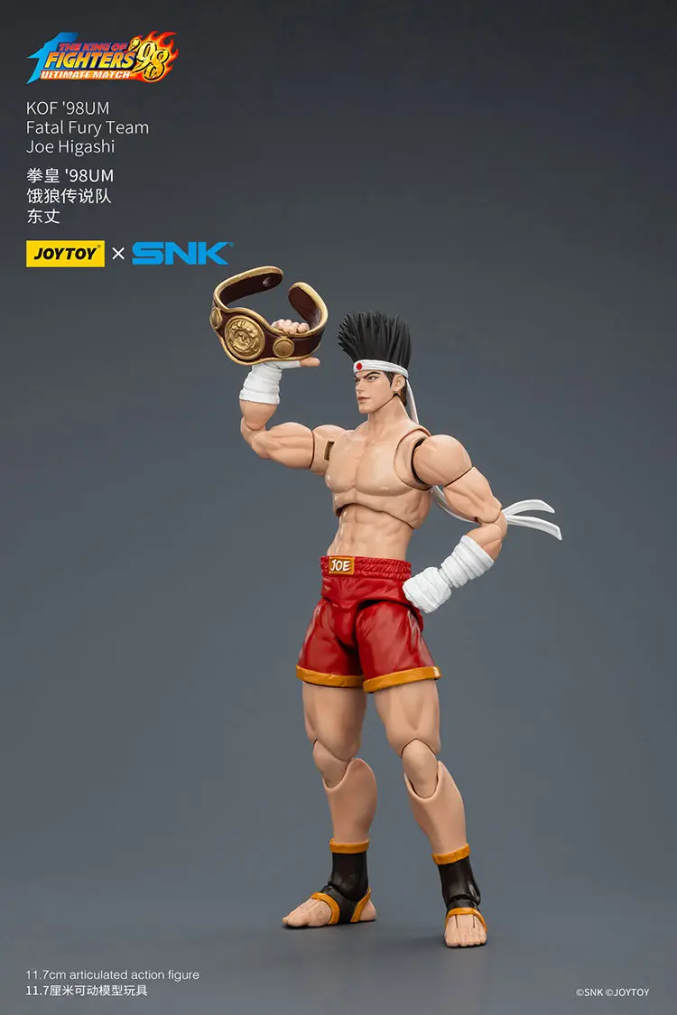 Action Figure - Joe Higashi KOF _98 UM Fatal Fury Team SNK 1 18 - JOYTOY The King of Fighters rectangle image 3 Action Figure - Joe Higashi KOF '98 UM Fatal Fury Team SNK 1/18 - JOYTOY The King of Fighters