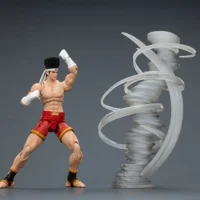 Action Figure - Joe Higashi KOF _98 UM Fatal Fury Team SNK 1 18 - JOYTOY The King of Fighters with white typhoon rectangle image Action Figure - Joe Higashi KOF '98 UM Fatal Fury Team SNK 1/18 - JOYTOY The King of Fighters