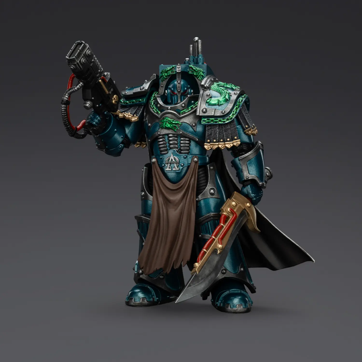 Action Figure - JoyToy Alpha Legion Praetor in Cataphractii Terminator Armour 1 18 - Warhammer The Horus Heresy 4