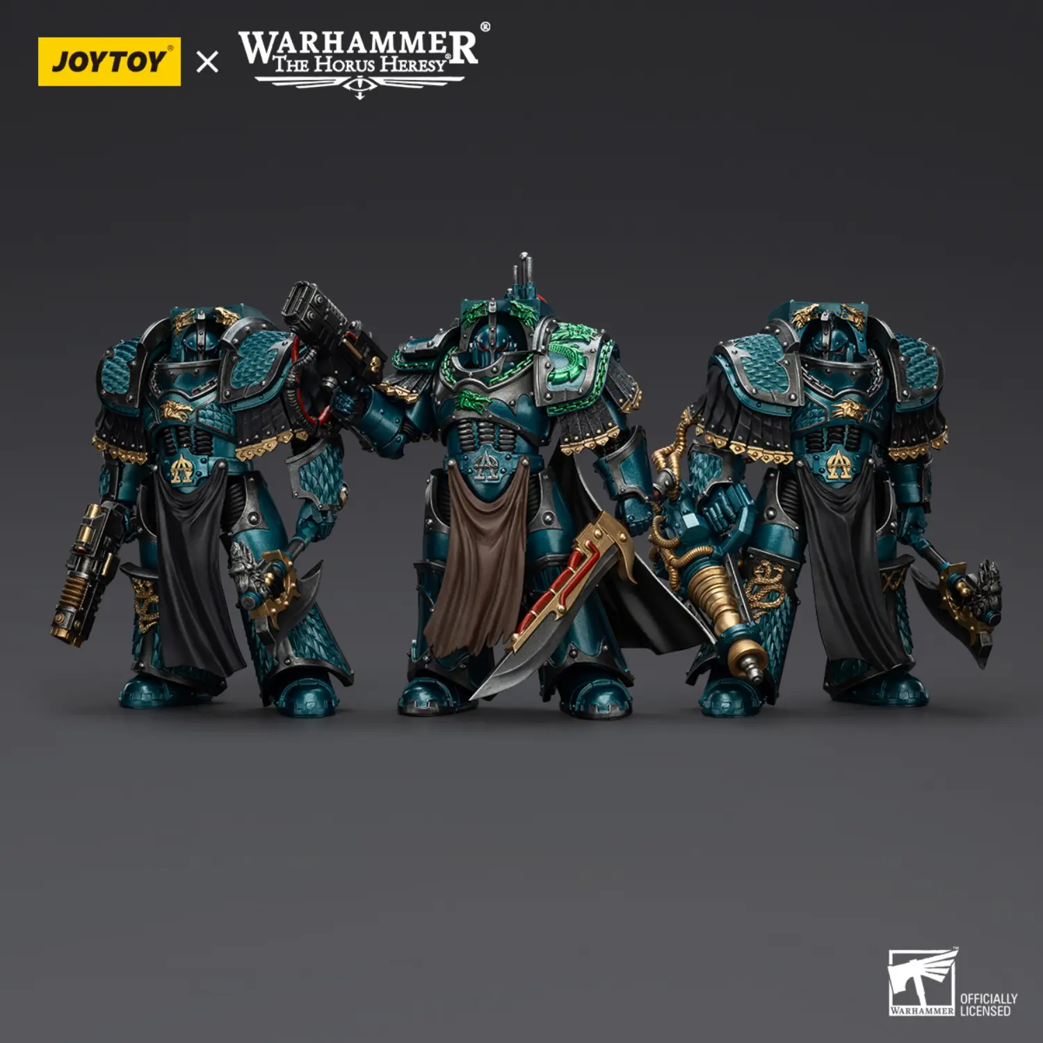 Action Figure - JoyToy Alpha Legion Terminator Elite Squad 1/18 - Warhammer The Horus Heresy