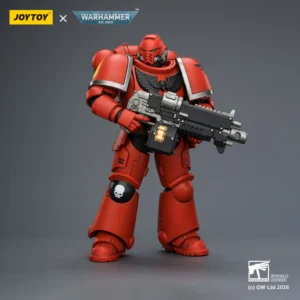 Action Figure - JoyToy Blood Angels Intercessor with Bolt Rifle, Bolt Pistol and Chainsword 1 18 - Warhammer 40K