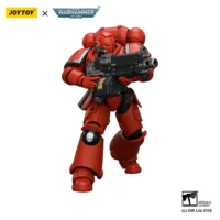 Action Figure - JoyToy Blood Angels Intercessor with Bolt Rifle, Bolt Pistol and Chainsword 1 18 - Warhammer 40K in white background 5 Action Figure - JoyToy Blood Angels Intercessor with Bolt Rifle, Bolt Pistol and Chainsword 1 18 - Warhammer 40K in white background 5