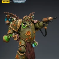 Action Figure - JoyToy Death Guard Biologus Putrifier with Injector Pistol and Hyper Blight Grenades 1 18 - Warhammer 40K rectangle image 4
