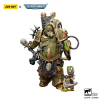 Action Figure - JoyToy Death Guard Foul Blightspawn with Plague Sprayer 1 18 - Warhammer 40K in white background 2
