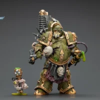 Action Figure - JoyToy Death Guard Foul Blightspawn with Plague Sprayer 1 18 - Warhammer 40K rectangle image 2