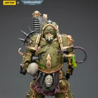 Action Figure - JoyToy Death Guard Foul Blightspawn with Plague Sprayer 1 18 - Warhammer 40K rectangle image