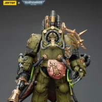 Action Figure - JoyToy Death Guard Lord of Virulence with Power Fist and Twin Plague Spewer 1 18 - Warhammer 40K in rectangle image Action Figure - JoyToy Death Guard Lord of Virulence with Power Fist and Twin Plague Spewer 1 18 - Warhammer 40K in rectangle image