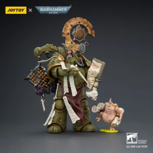 Action Figure - JoyToy Death Guard Tallyman with Plasma Pistol 1/18 - Warhammer 40K