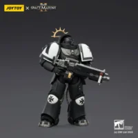 Action Figure - JoyToy Game Edition Black Templars Heavy Intercessor with Heavy Bolt Rifle and Bolt Pistol 1 18 - Warhammer 40K Space Marine 2