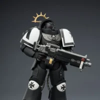 Action Figure - JoyToy Game Edition Black Templars Heavy Intercessor with Heavy Bolt Rifle and Bolt Pistol 1 18 - Warhammer 40K Space Marine 2 rectangle image 2