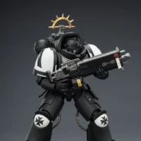 Action Figure - JoyToy Game Edition Black Templars Heavy Intercessor with Heavy Bolt Rifle and Bolt Pistol 1 18 - Warhammer 40K Space Marine 2 rectangle image 3