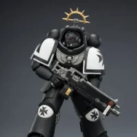 Action Figure - JoyToy Game Edition Black Templars Heavy Intercessor with Heavy Bolt Rifle and Bolt Pistol 1 18 - Warhammer 40K Space Marine 2 rectangle image 6