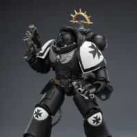 Action Figure - JoyToy Game Edition Black Templars Heavy Intercessor with Heavy Bolt Rifle and Bolt Pistol 1 18 - Warhammer 40K Space Marine 2 rectangle image 7