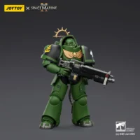 Action Figure - JoyToy Game Edition Salamanders Heavy Intercessor with Heavy Bolt Rifle and Bolt Pistol 1 18 - Warhammer 40K Space Marine 2
