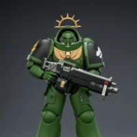 Action Figure - JoyToy Game Edition Salamanders Heavy Intercessor with Heavy Bolt Rifle and Bolt Pistol 1 18 - Warhammer 40K Space Marine 2 rectangle image