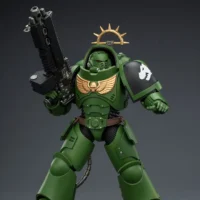 Action Figure - JoyToy Game Edition Salamanders Heavy Intercessor with Heavy Bolt Rifle and Bolt Pistol 1 18 - Warhammer 40K Space Marine 2 rectangle image 3