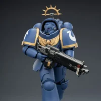 Action Figure - JoyToy Game Edition Ultramarines Heavy Intercessor with Heavy Bolt Rifle and Bolt Pistol 1 18 - Warhammer 40K Space Marine 2 rectangle image 4