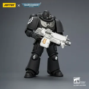 Action Figure - JoyToy Iron Hands Intercessor with Bolt Rifle, Bolt Pistol and Chainsword 1 18 - Warhammer 40K