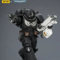 Action Figure - JoyToy Iron Hands Intercessor with Bolt Rifle, Bolt Pistol and Chainsword 1 18 - Warhammer 40K rectangle image 9