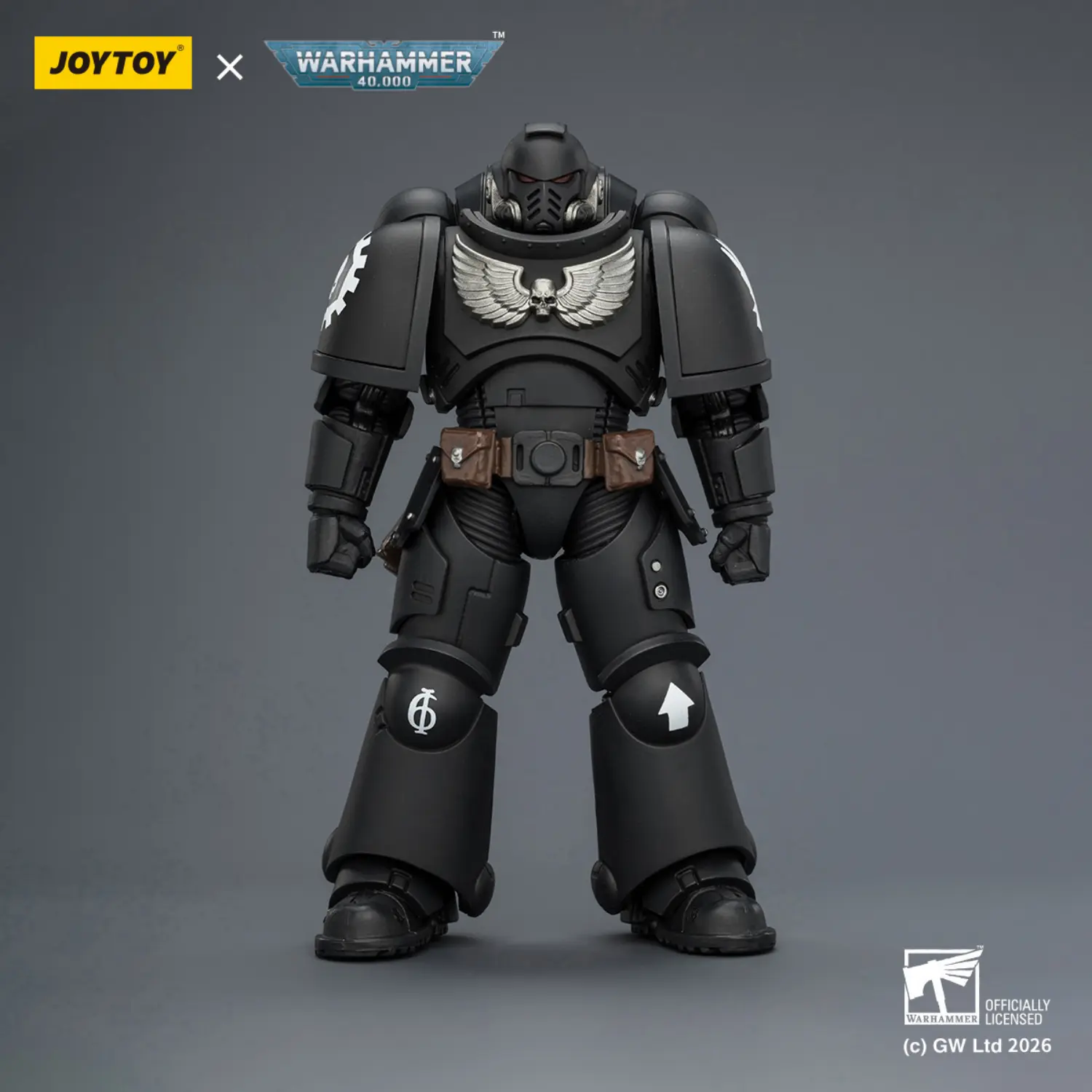 Action Figure - JoyToy Iron Hands Intercessor without Bolt Rifle, Bolt Pistol and Chainsword 1 18 - Warhammer 40K