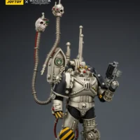 Action Figure - JoyToy Iron Warriors Traitor Legion Praevian Tech-Commander with Bolt Pistol 1 18 - Warhammer The Horus Heresy rectangle image 3