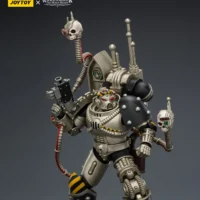 Action Figure - JoyToy Iron Warriors Traitor Legion Praevian Tech-Commander with Bolt Pistol 1 18 - Warhammer The Horus Heresy rectangle image 7