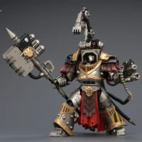 Action Figure - JoyToy Iron Warriors Warsmith with Graviton Crusher Hammer 1 18 - Warhammer The Horus Heresy rectangle image 5