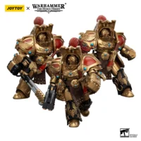 Action Figure - JoyToy Legio Custodes Aquilon Terminator Squad 1 18 - Warhammer The Horus Heresy in white background