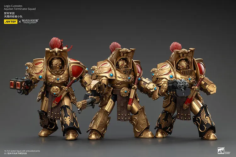 Action Figure - JoyToy Legio Custodes Aquilon Terminator Squad 1 18 - Warhammer The Horus Heresy rectangle image 2