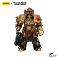 Action Figure - JoyToy Legio Custodes Aquilon Terminator with Twin-linked Adrathic Destructor 1 18 - Warhammer The Horus Heresy in white background 1 Action Figure - JoyToy Legio Custodes Aquilon Terminator with Twin-linked Adrathic Destructor 1 18 - Warhammer The Horus Heresy in white background 1