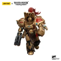 Action Figure - JoyToy Legio Custodes Aquilon Terminator with Twin-linked Adrathic Destructor 1 18 - Warhammer The Horus Heresy in white background 2 Action Figure - JoyToy Legio Custodes Aquilon Terminator with Twin-linked Adrathic Destructor 1 18 - Warhammer The Horus Heresy in white background 2