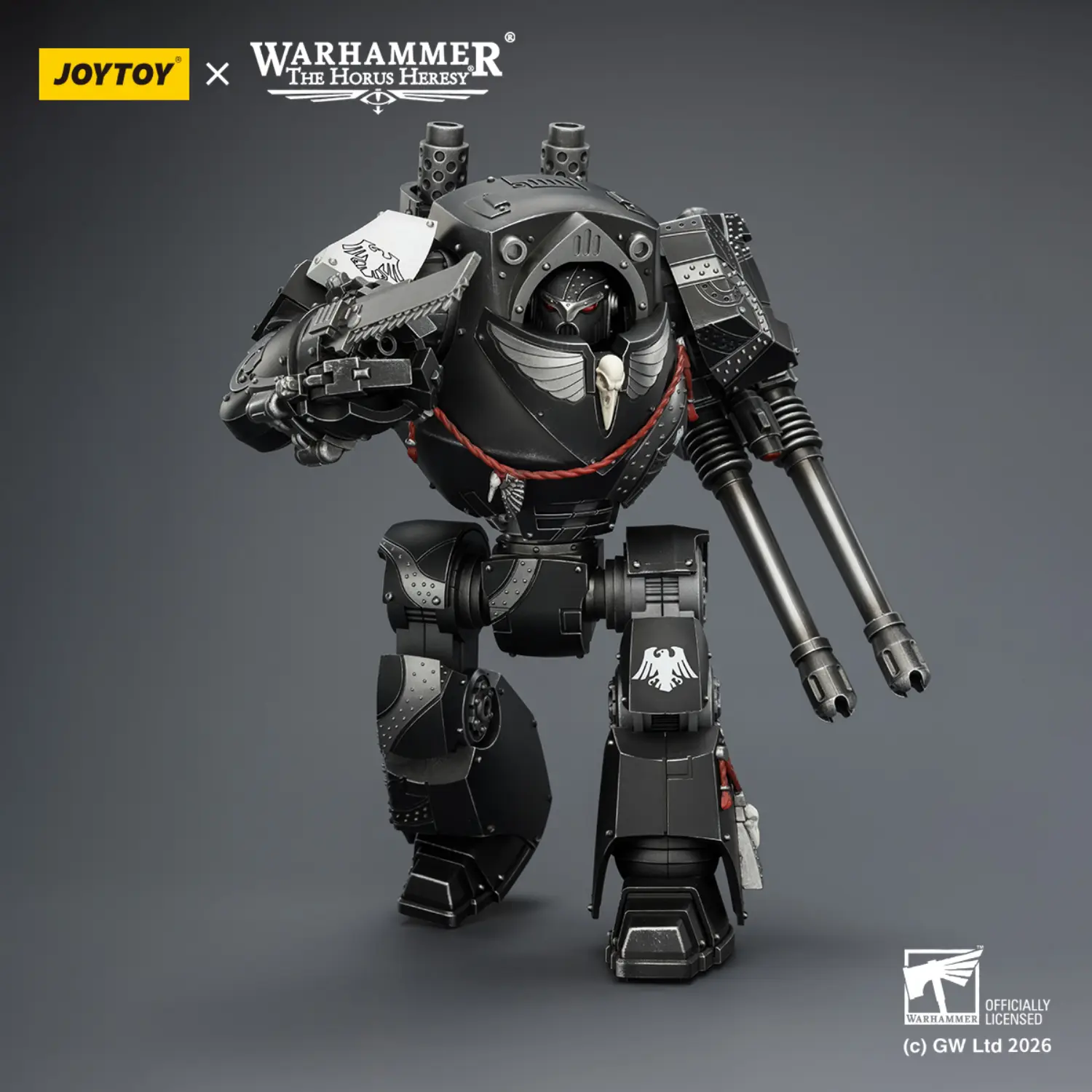 Action Figure - JoyToy Raven Guard Contemptor Dreadnought with Gravis Autocannon and Chainfist 1 18 - Warhammer The Horus Heresy 4