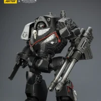 Action Figure - JoyToy Raven Guard Contemptor Dreadnought with Gravis Autocannon and Chainfist 1 18 - Warhammer The Horus Heresy rectangle image 2