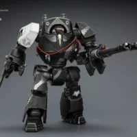 Action Figure - JoyToy Raven Guard Contemptor Dreadnought with Gravis Autocannon and Chainfist 1 18 - Warhammer The Horus Heresy rectangle image 7
