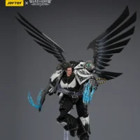Action Figure - JoyToy Raven Guard Corvus Corax, Primarch of the XIX Legion 1 18 (with artificer-crafted lightning talons, archa (7)