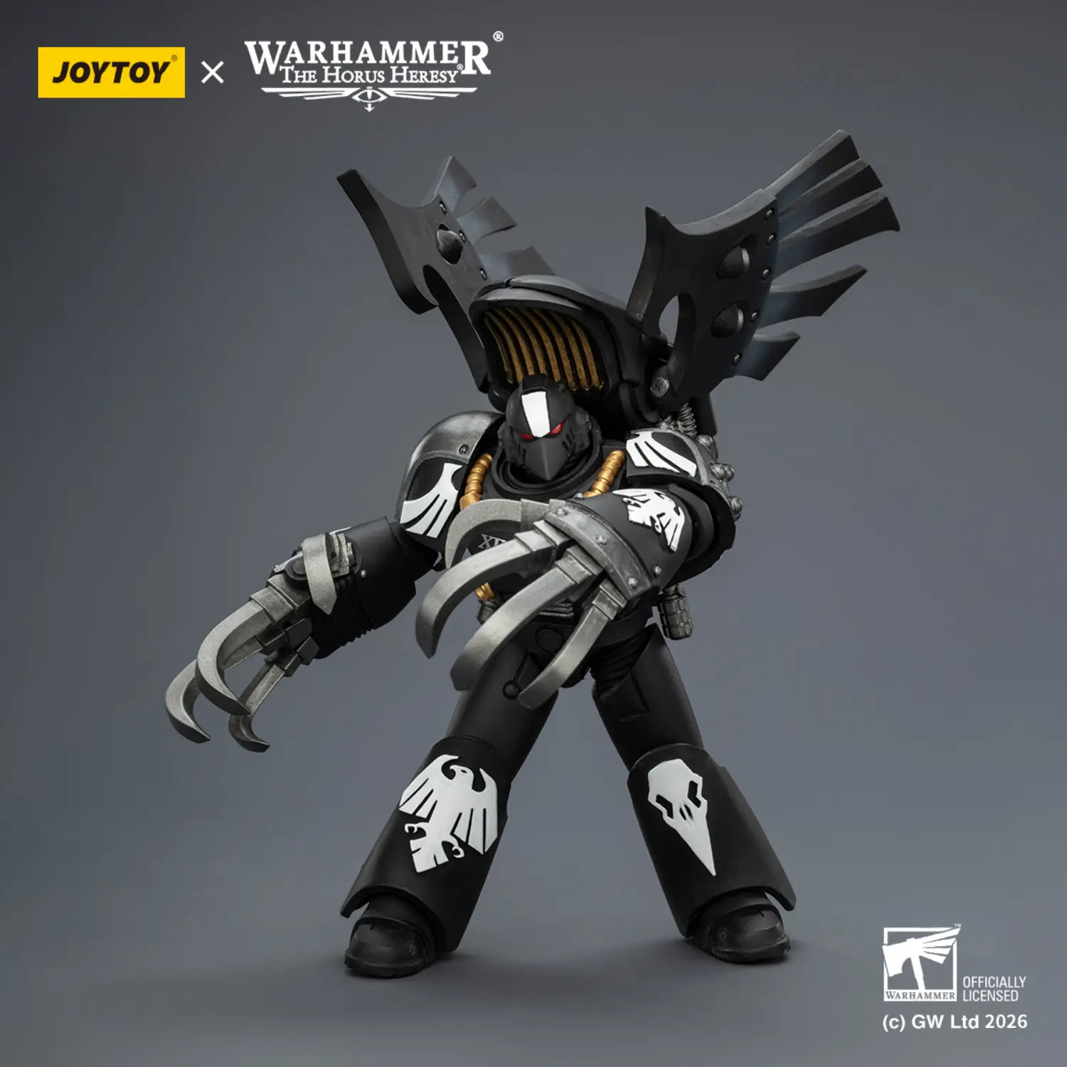Action Figure - JoyToy Raven Guard Dark Fury, Chooser of the Slain with Raven_s Talon claws 1 18 - Warhammer The Horus Heresy 2