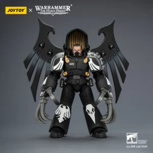 Action Figure - JoyToy Raven Guard Dark Fury, Chooser of the Slain with Raven's Talon claws 1/18 - Warhammer The Horus Heresy