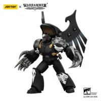 Action Figure - JoyToy Raven Guard Dark Fury with Lightning Claws 1 18 - Warhammer The Horus Heresy in white background 5