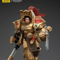 Action Figure - JoyToy Scale Legio Custodes Aquilon Terminator with Infernus Firepike 1 18 - Warhammer The Horus Heresy rectangle image 5