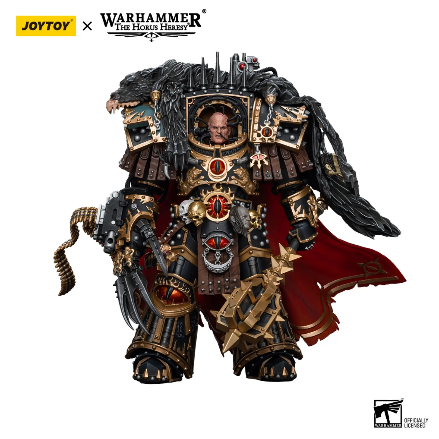 Action Figure - JoyToy Sons of Horus Warmaster Horus Primarch of the XVIth Legion 1 18 - Warhammer The Horus Heresy in white background 1 Action Figure - JoyToy Sons of Horus Warmaster Horus Primarch of the XVIth Legion 1 18 - Warhammer The Horus Heresy in white background 1
