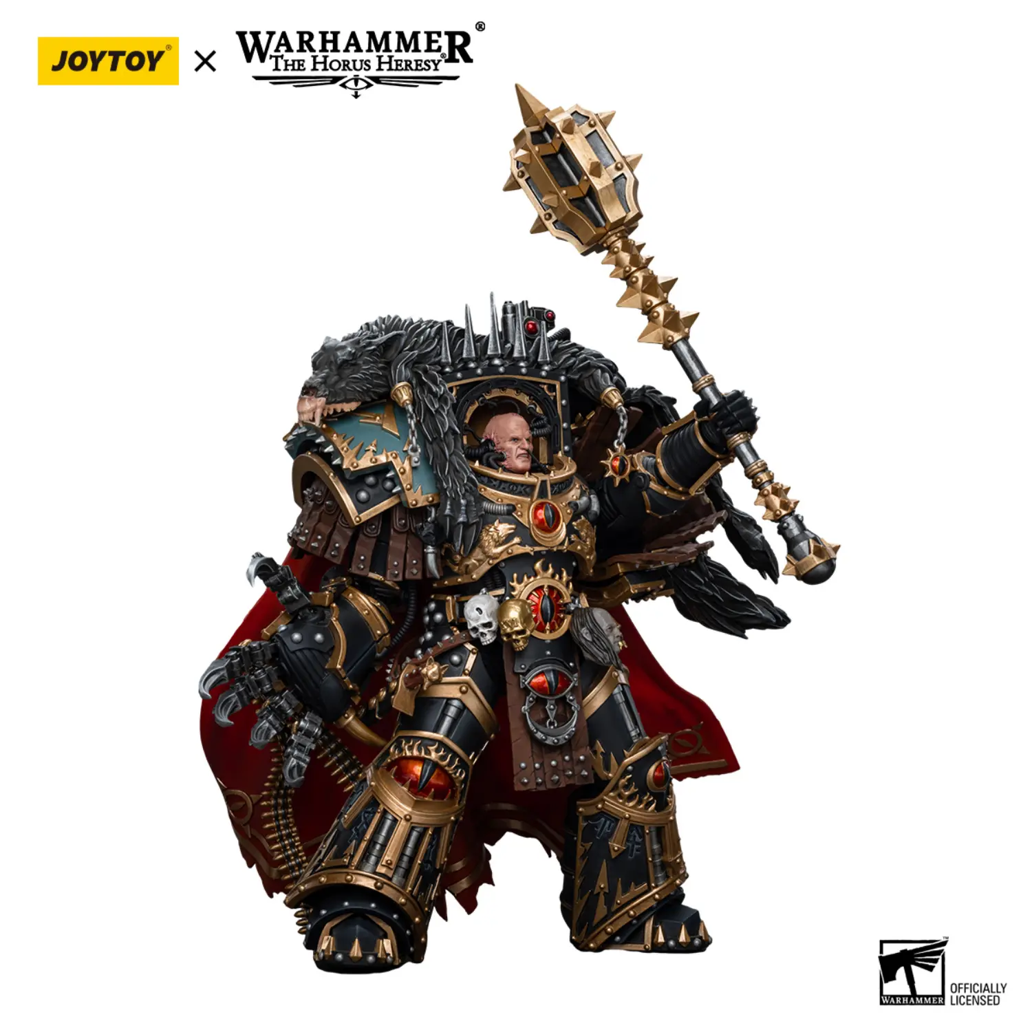 Action Figure - JoyToy Sons of Horus Warmaster Horus Primarch of the XVIth Legion 1 18 - Warhammer The Horus Heresy in white background 4 Action Figure - JoyToy Sons of Horus Warmaster Horus Primarch of the XVIth Legion 1 18 - Warhammer The Horus Heresy in white background 4
