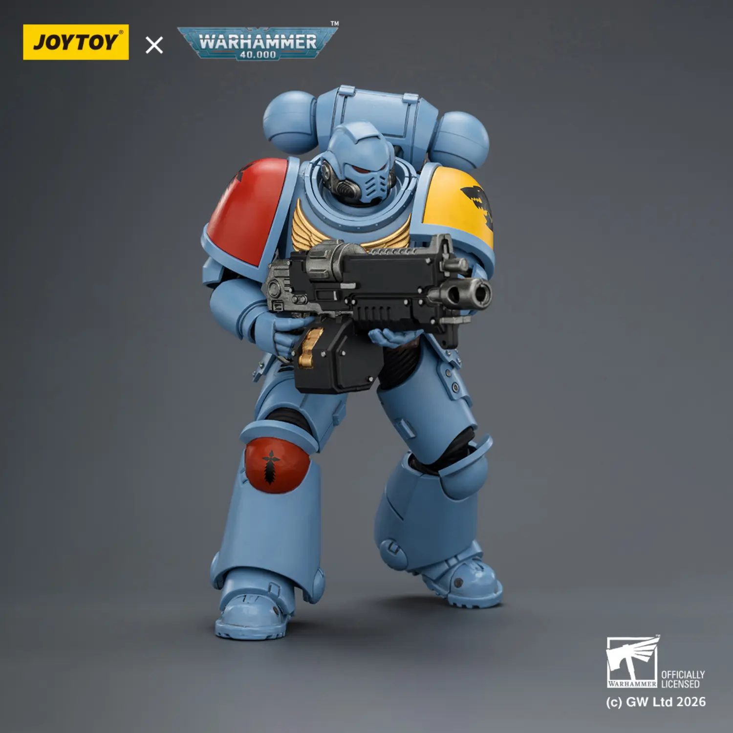 Action Figure - JoyToy Space Wolves Intercessor with Bolt Rifle, Bolt Pistol and Chainsword 1 18 - Warhammer 40K 2 Action Figure - JoyToy Space Wolves Intercessor with Bolt Rifle, Bolt Pistol and Chainsword 1 18 - Warhammer 40K 2