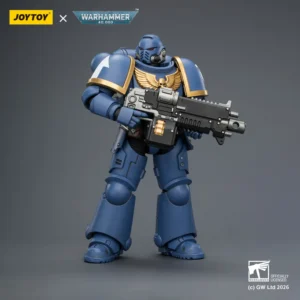 Action Figure - JoyToy Ultramarines Intercessor with Bolt Rifle, Bolt Pistol and Chainsword 1 18 - Warhammer 40K