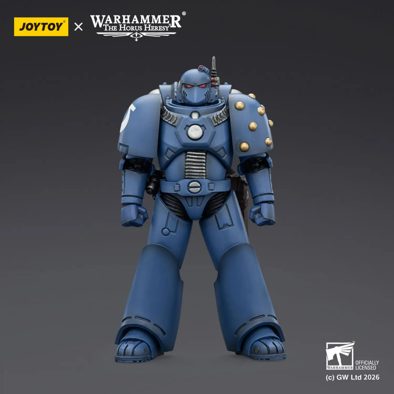 Action Figure - JoyToy Ultramarines Legion MKVI Tactical Legionary with Chain-Bayonet 1 18 - Warhammer The Horus Heresy