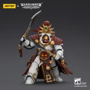 Action Figure - JoyToy White Scars Qin Xa-Master of the Keshig with paired blades 'theTails of the Dragon' 1/18 - Warhammer The Horus Heresy